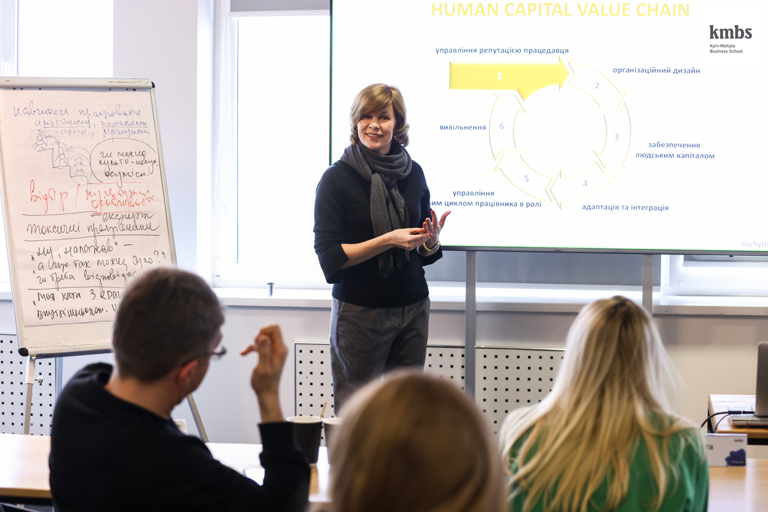 EMBA-38 training: immersion in "Management of human capital"