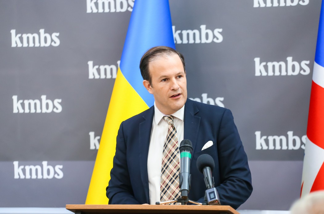 Photo: Nicolas Harrocks, Deputy Head of Mission at the British Embassy in Kyiv